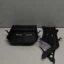 VEILS Front Door Storage Box for Jeep Wrangler JL JLU 4XE (2018-2025) & Gladiator JT (2020-2025) Accessories, Fits Manual/Power Seats, Heavy-Duty Metal Door Pockets Organizer 2PCS, Black