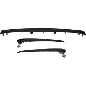 3Pcs Front Left Right and Center Bumper Grille Trim for Honda | for Honda CR-V 2023-2025