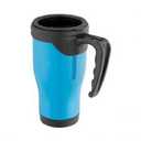 Fill n Brew Insulated Mug, Plastic Blue