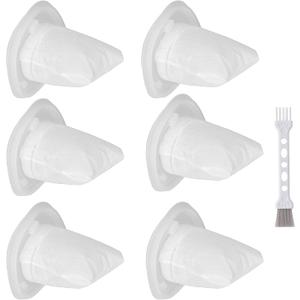 HNVCF10 Replacement Filters, Compatible with Black and Decker Dustbuster Hand Vacuums HNVC215B10, HNV215B12, HNVC215BW52, HNVC115J06, HNVC115B22, HNVC220BCZ01, HNVC220BCP07 Filter (6 Pack)