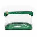 Flawless Transparent Pouch - Green