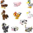 30 Packs Valentines Day Gifts for Kids School, Sea Animal Building Blocks with Valentines Cards for Kids Classroom, Class Gifts Exchange, Party Favors for Kids Boys Girls Friendsine's Greeting Cards