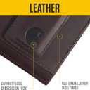 Carhartt Men's Durable Oil Tan Leather Wallets, Available in Multiple Styles