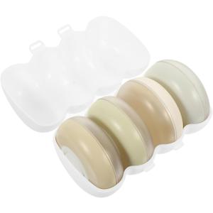 Travel Containers for Toiletries,Travel Bottles Containers,Cream Jars Empty Lotion Containers, Leak- Travel Essentials,Make-up Cosmetic Jars Lip Balm Lotion Storage for Toiletries Makeup