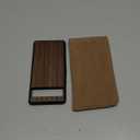 Carveit Wood Case for Pixel 7a - Natural Walnut & Black TPU Shockproof Protective Cover - Unique & Classy American Flag Design (Pixel 7a (6.1 inch))