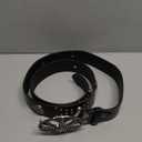 AIBEARTY Unisex Retro Cowboy Bohemian Style Pu Leather Belt Punk Skull Rivet Waist Belt Hip Hop Rock Waistband for Women Men