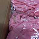 Enjoyidea Fitted Tablecloth for 8 Foot Rectangle Tables-6 Pack Pink Elastic Outdoor Picnic Table Cover-Spandex Stretch Folding Table Cloths 8ft for Camping Dining Room Patio Kitchen Banquet Party