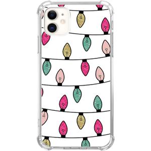Christmas Lights Case Compatible with iPhone 11, Christmas Holiday Case for iPhone 11, Cool Cute TPU Bumper Phone Case Cover