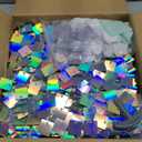 Shimmer Wall Backdrop Iridescent Silver Wall Panels 24Pcs Square Sequin Shimmer Wall Backdrop Decoration for Birthday Party,Wedding, Anniversary