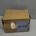 Ruiever 6pack Small Lampshades Clip On Bulb Fabric Lamp shade Bottom 5.9''x Top 3.54''xH 5.12'' for Chandeliers Wall Ceiling Table and Floor Lamps Beige Linen Color Eyes Protected Appearance