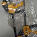 6" Mini Bar Clamps for Woodworking, 2-Piece One-Handed F Clamp/Spreader, 75LBS Load Limit Wood Clamp, Quick Release Grip Clamps for Table Wood Working, Light-duty Tools