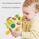 Busy Cube for Toddlers 1 Years Old, Montessori Toys for 1 Year Old - Ideal Gifts for 1 Year Old Boys Girls - Airplane Plane Car Travel Toys for 6 to 18 Months Toddlers Educational Learning Toys