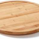 Copco Versatile 14-Inch Bamboo Lazy Susan: Cabinet Storage, Table Turntable, and Charcuterie Serving Solution - Stylish, Durable, and Perfectly Sized
