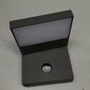 Motion Sensor Ourdoor Wall Sconce Light LED Exterior Light Fixture Black Modern Front Porch Light Wall Mount Lamp IP54 Waterproof for House Garden Garage Patio,3000K 650LM (1 Pack)