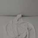 Gildan Adult Fleece Hooded Sweatshirt, Style G18500 (Medium, White (1-pack))