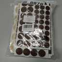 2 x 184 PCS Felt Furniture Pads, Chair Leg Floor Protectors, Furniture Sliders for Hardwood Floors, Cabinet Bumpers, Anti Scratch, Reduce Noise(Brown & Beige)