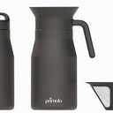 Primula Stainless Steel Insulated Pour Over Coffee Maker with Filter