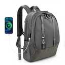 travel inspira Travel Laptop Backpack, Business Anti Theft Sturdy Work Bag with USB Charging Port, Airline Approved College Computer Bag Gift for Men & Women Fits 16 Inch Notebook, Grey