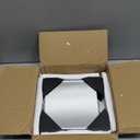 Light In The Dark 5 Inch Square Mirror Candle Plate with Beveled Edge Set of 12 - Small Square Mirror for Centerpieces, Wall Dcor, Crafts