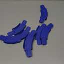 K TOMOTO 45 Degree Curved Track Pieces Compatible with Hot Wheels, Banked Turn Racetrack Connector, 8 Packs