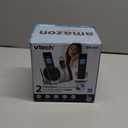 VTech DS6771-3 Connect to Cell, Cordless Phone with Answering Machine, DECT 6.0 Headset+2 Handset Intercom, Bluetooth, Caller ID/Call Waiting, Expandable System - Silver/Black