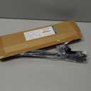 H.VERSAILTEX 2 PACK Magnetic Curtain Rods for Metal Doors, 16 to 28 Inch, 1/2 Inch Diameter, Multi-Use Adjustable Appliances for French Doors Magnetic Cafe Curtain Rod(Black)