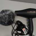 INFINITI PRO by CONAIR Hair Dryer, 1875W Blow Dryer with Diffuser and Concentrator, Ceramic Technology, 3 Heat & 2 Speed Settings, Cold Shot Button, Black