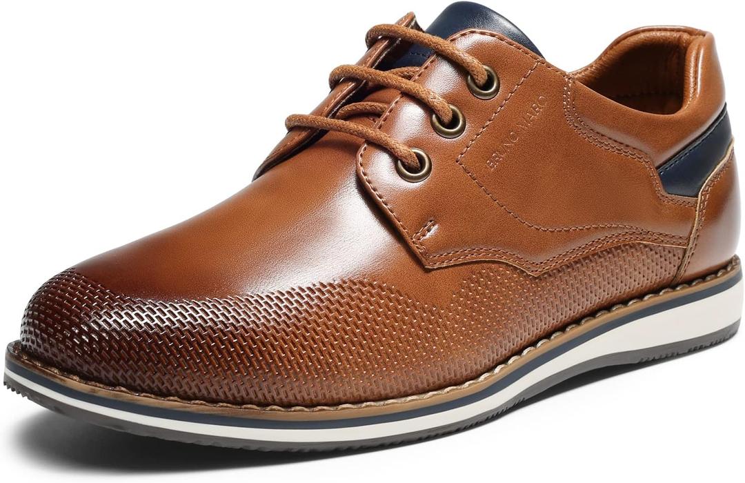 Bruno Marc Boy's Casual Dress Oxford Comfort Uniform Formal Shoes (2 Little Kid, Brown) Bruno Marc Boy's Casual Dress Oxford Comfort Uniform Formal Shoes (2 Little Kid, Brown)