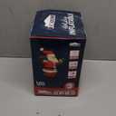 Joiedomi 6 FT Christmas Inflatable Santa with Gift Bag, Blow Up Xmas Inflatable Decorations with Build in LEDs for Christmas Decor, Yard Outdoor Garden Lawn Winter Decorations