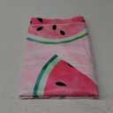 Cotton Beach Towel 63 x 32 inch Large Sand Free Towels for Travel,Quick Dry Absorbent Swimming Beach Towels for Pool Yoga Gym Camping (Pink Watermelon)