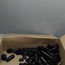 66Pcs 1/2" Drive Deep Impact Socket Set, SAE 3/8"-1-1/4", Metric 8-24mm Size with Ratchet Handle, Extension Bars, Universal Joint and Adapter, CR-V Steel for Auto Maintenance, Repairs