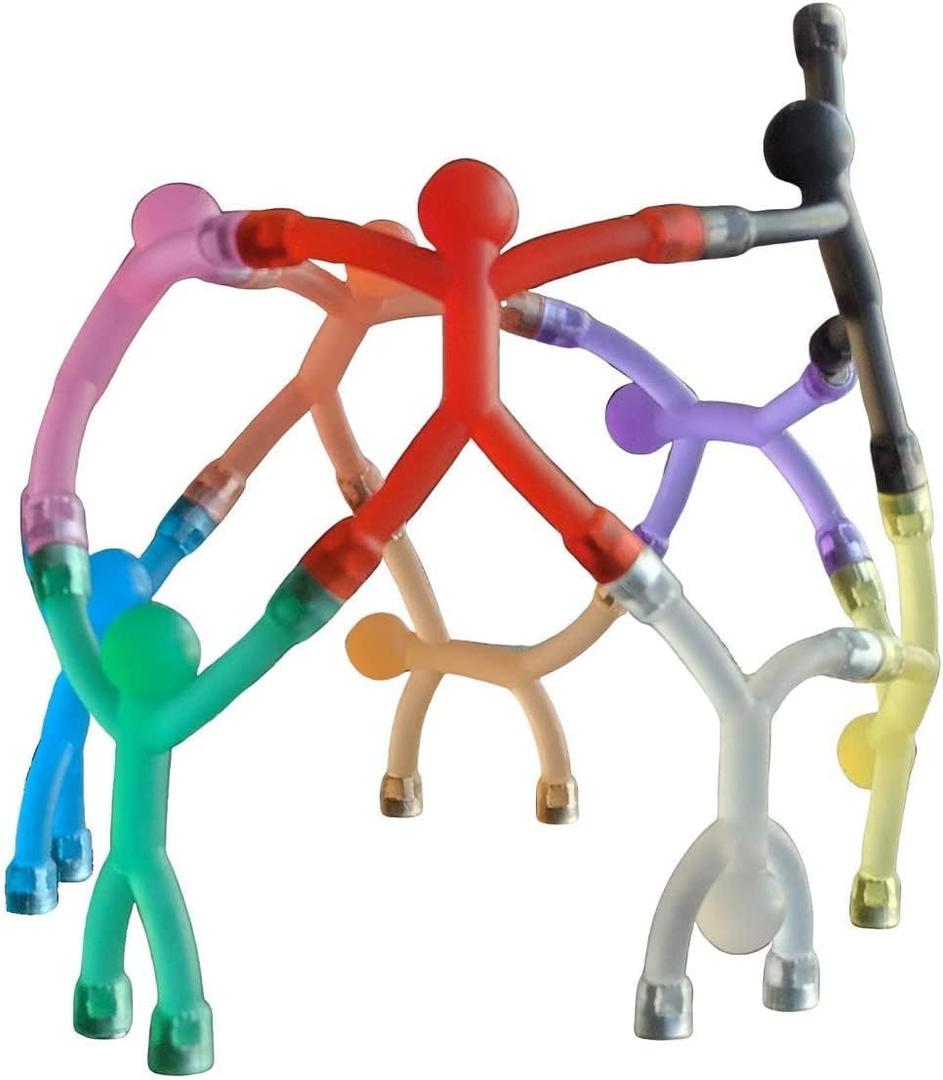 MAGMEN Magnetic Travel Toys: Stretchy, Fun, and Educational Fidget Toys for Kids and Adults Ages 3 and up 10 Opaque, Pack of 1