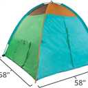 Pacific Play Tents Super Duper 4 Kid Play Tent II, 58 x 58 x 46