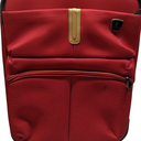 Pierre Cardin Luggage With Wheels, 14x22 Inches, Burgundy