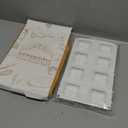 OCPO KITCHEN Square Silicone Mold for Baking Mousse Cake, 3D Silicone Mold for Baking Cheese Cakes Dessert Pastry Chocolate Pudding Ice Cream Handmade Soap Mold (8-Cavity)