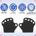 3 Pairs Palm Protectors for Dirtbike ATV Hand Black Motocross Hand Protector Guards Gloves ATV for Palm Savers Blister Gloves Blister Busters Guards