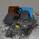 Gonggi Korean Traditional Folk Game Play Set - Jebi chagi, Gong-gi, Biseokchigi, Paeng-y, DDAKJI, Family Travel Games (1 Set)