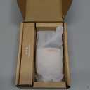 LOFREE Touch PBT Wireless Mouse with USB Receiver, Bluetooth, Wired Connection, Rechargeable, 4000 DPI with OLED Screen Compatible with Glass Surface for Mac Windows PC Notebook/Block Retro Grey