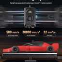 ELEGOO Centauri Carbon 3D Printer, CoreXY 500mm/s High Speed Printing with Auto Calibration, 320C Nozzle and Built-in Camera, Ready to Print Out of the Box, 256x256x256mm Printing Size