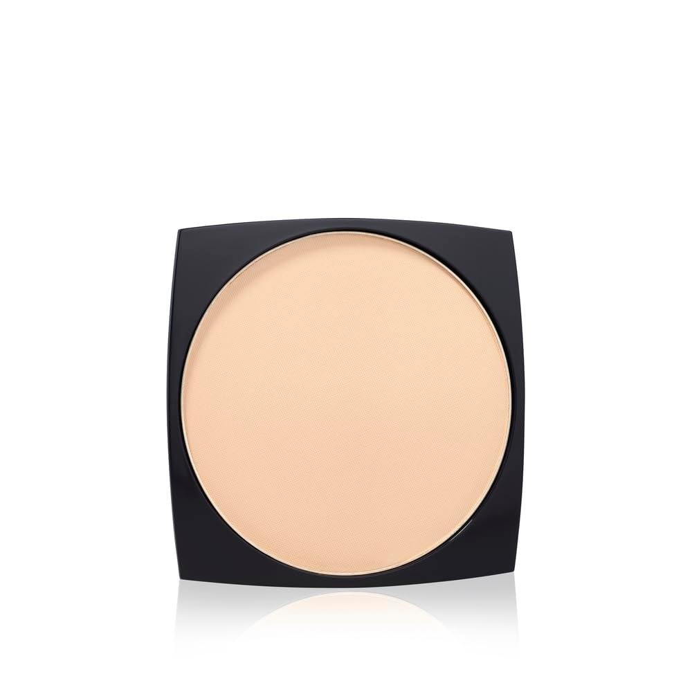 Este Lauder Double Wear 12-Hour Stay-in-Place Matte Powder Foundation | Controls Oil & Shine, 0.39 Ounce (3C1 Dusk - Medium with cool rosy-peach undertones)