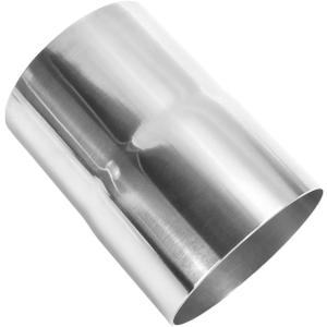Exhaust Adapter Connector 2.75"ID to 3"ODExhaust Adapter Total Length 4 "Stainless Steel Polished.