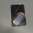 Phone Ring Holder Finger Kickstand 360°Rotation Cellphone Back Grip Foldable Cell Phone Stand for Desk Compatible with iPhone iPad Smartphones Tablets (Rose Gold)