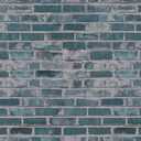 Blue Green Brick Wallpaper Peel and Stick - 17.3" x 394" Textured Faux Backsplash - Removable Self-Adhesive 3D Contact Paper for Walls, Fireplace