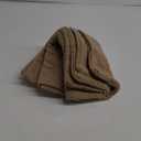 Woaboy Pack of 2 20x20 Inch Decorative Boucle Throw Pillow Covers Textured Square Pillowcaes Accent Solid Cozy Soft Cushion Covers Home Decor for Sofa Couch Living Room Home Decor,Khaki