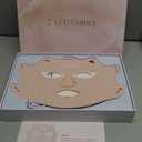 SDKWDH Red Light Mask for Face, 7-1 Colors Facial Care Mask, 850nm Infrared & Red Light Masks, Ergonomic Design for Home & Travel, Pink