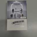 ESR for AirPods 4 Case, Compatible with AirPods 4th Generation Case (2024), Compatible with MagSafe, Powerful Drop Protection, Magnetic Lid, Cyber Series, Black