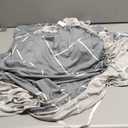 Solid Color Printing hat Single Piece Single Double Bed Cover Sheet dust Protection Bed Cover (Gray 01, 24''47'')