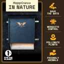 BIGBATBOX - Bat House for Outdoors - Clean Your Backyard from Mosquitoes - Wooden Bat House Kit - with Our Proven Bat Box Design, WildYard