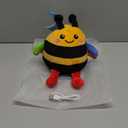 hahaland Baby Toy for 6 + 12 18 Months  Crawling Musical Dancing Bouncing Learning Bee Plush, Interactive Tummy Time Toy for 1 2 3 Year Old Boys Girls Baby Easter Basket Stuffers