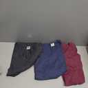 SUNBS 3 Pack Plain V Neck Tshirts for Women Summer Loose Fit Short Sleeve Long Fitted Casual Shirts Basic Tees L